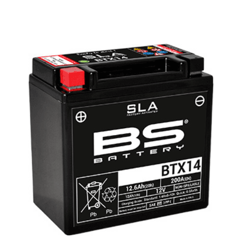 Batería BS BTX14 SLA (YTX14-BS)
