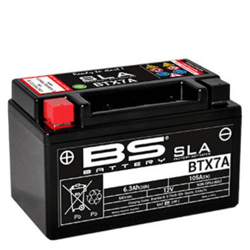 Batería BS BTX7A SLA AGM (YTX7A)