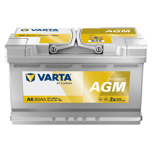 Batería de Coche Varta A6 ExV AGM 80Ah
