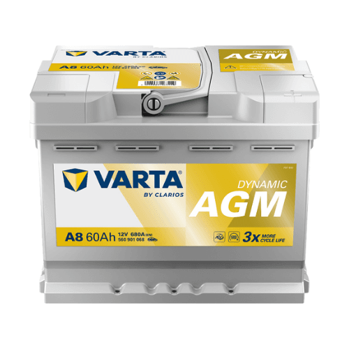 Batería de Coche Varta A8 ExV AGM 60Ah