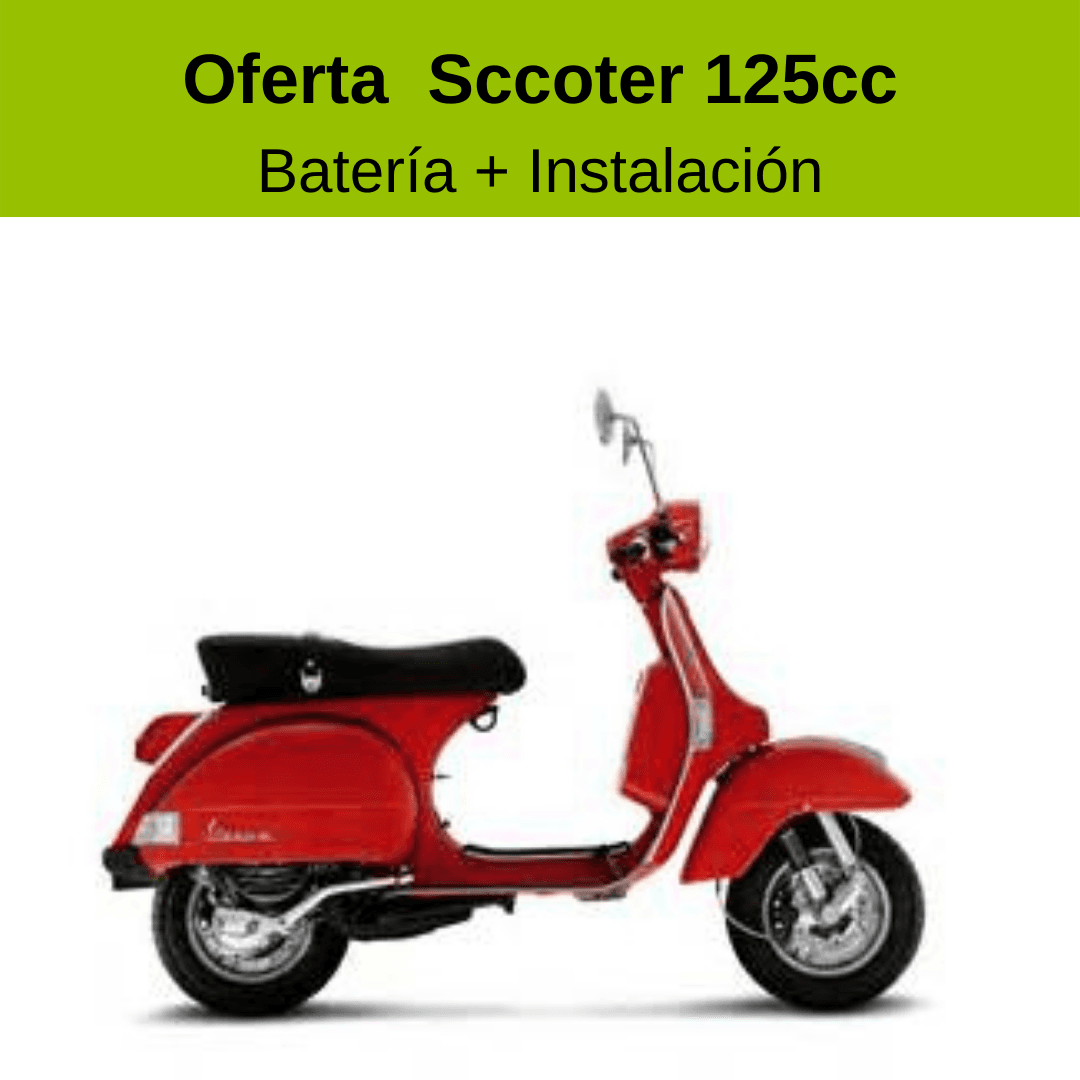 Batería para Scooter 125cc