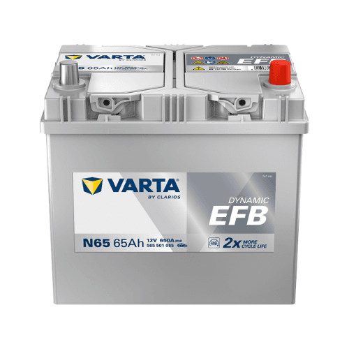 Varta N65 65Ah 650A EFB Start Stop