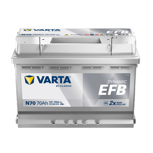 Varta N70 70Ah 760A EFB Start Stop