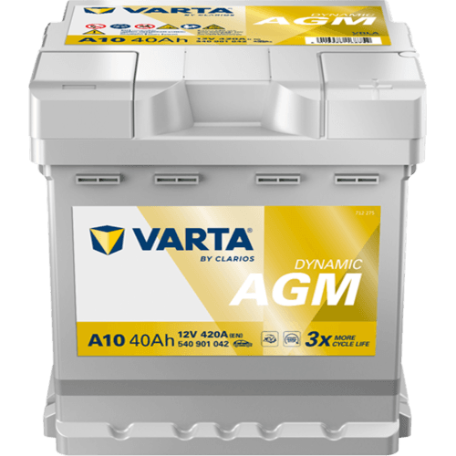 Batería VARTA A10 AGM 40Ah 420A para Ford Mustang Mach-E