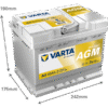 Bateria VARTA A8 XEV AGM 50Ah