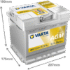 Bateria VARTA A9 XEV AGM 50Ah