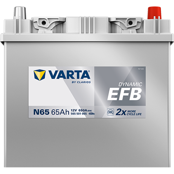 Batería de Coche Varta N65 EFB 65Ah