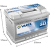 Batería de Coche Varta E44 77Ah