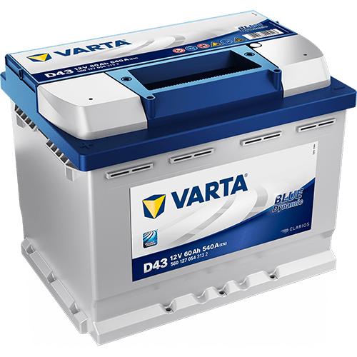 Batería de coche Varta D43 Instalación de Baterias a Domicilio