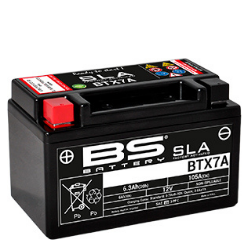 ▷ Yuasa YTX7A-BS AGM  Bateria moto 12V 6Ah ofertas