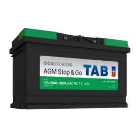 Batreía de coche TAB AG80