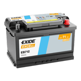 Batería de Coche EXIDE EB712 71Ah